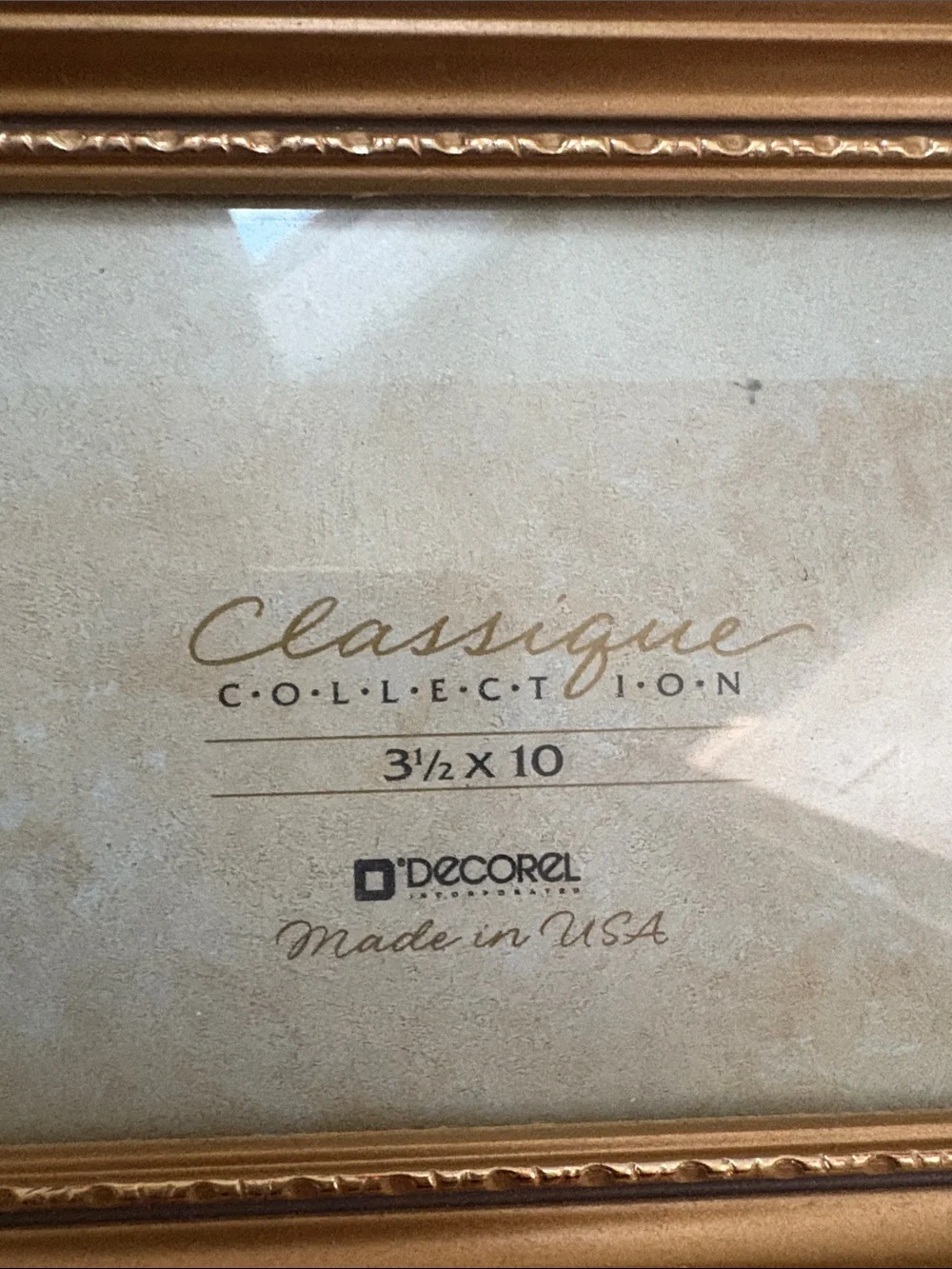 Two picture frames